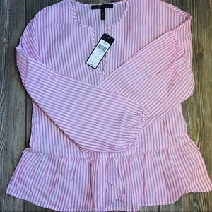 SOLD Brand new striped top NWT